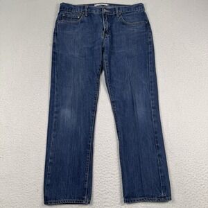 Peter Manning Jeans Mens 33x27 Straight Medium Wash Blue‎ Denim